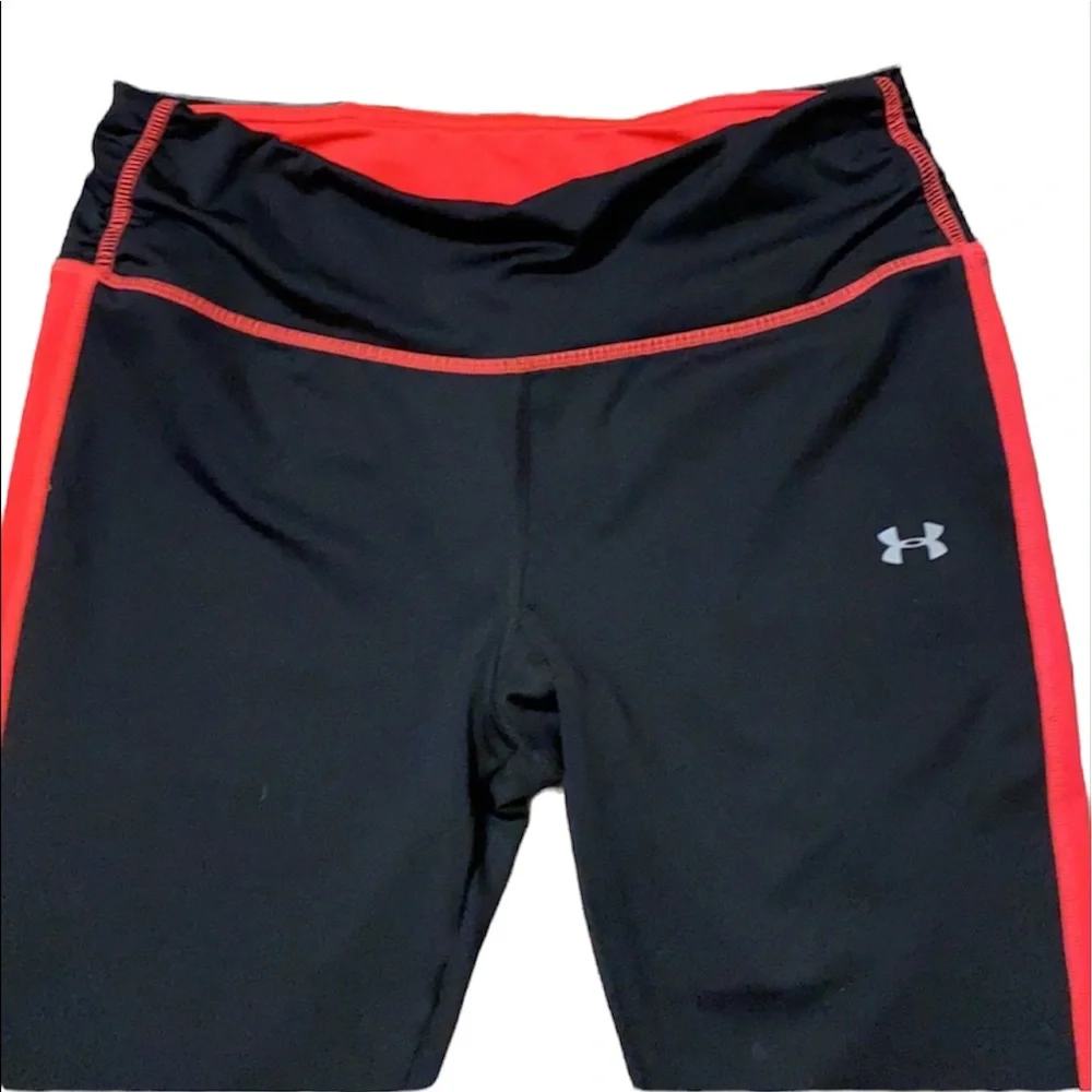 UNDER ARMOUR neon accent run Capri tights